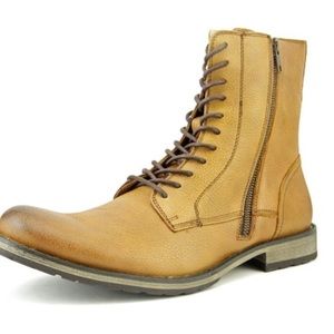 Men Joe's Bento Leather Boots Cognac Size 11.5